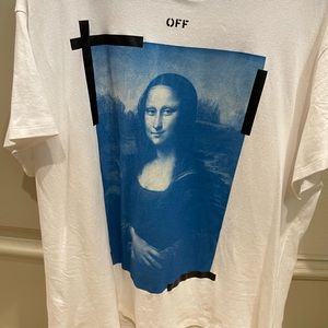 Off White Monalisa S/S Oversized T-Shirt
